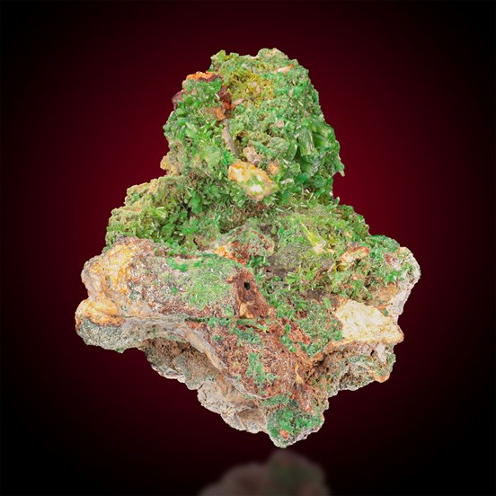 Pyromorphite-Willnau Dump | Hofsgrund | Schauinsland | Freiburg | Black Forest | Baden-Württemberg | Germany